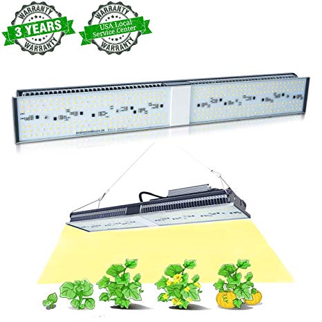 MARS HYDRO SP 150 Led Grow Lights Sunlike Full Spectrum Grow Light Lamps for Indoor Plants Veg and Flower Bloom Hydroponic LED Growing Lights Fixtures for Greenhouse Cool and Quiet