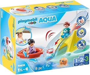 Playmobil 1.2.3 Aqua Water Seesaw with Boat