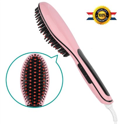 hair straighteners brush ,Besmall Instant Magic Silky Straight Hair Styling, Anion Hair Care, Anti Scald, Zero Damage, Massage Straightening Irons
