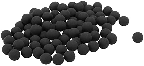 T4E Premium Rubber Ball Ammo for Paintball Guns, Black