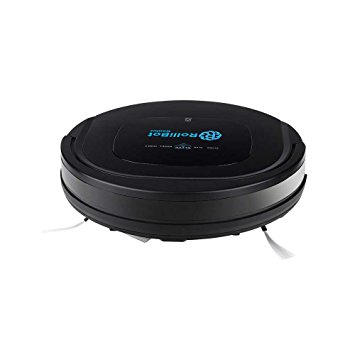 Rollibot Genius - The First automatic Robot Vacuum and Wet Mopping Cleaner for BOTH Carpet and Hardwood floors; Wi-Fi enabled (BL-800)