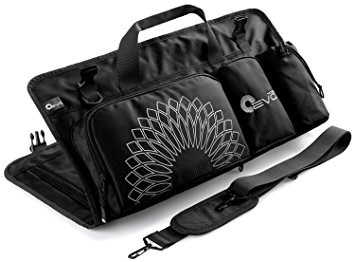 Yoga EVO 2017 Summer Collection Yoga Mat Bag with Open Ends, Mobile Pocket and Water Bottle Holder - Keeps Your Mat Dry and Odorless
