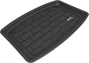 3D MAXpider Custom Fit Kagu Foldable Rear Lower Cargo Liner (Black) Compatible with Tesla Model 3 Highland 2024 - Rear Lower Cargo Liner