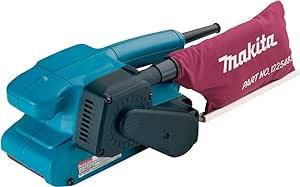 Makita 9911 - Lijadora de banda 76x457 mm 650W 75-250 m/min 2.7 kg