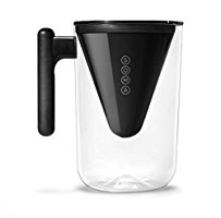 Soma Sustainable Pitcher & Plant-Based Water Filter, Black