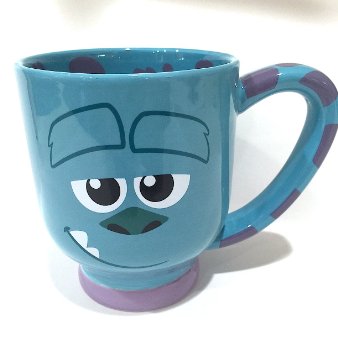 Disney Parks Exclusive Monsters Inc. Sulley Face Ceramic Coffee Mug