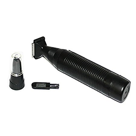 Pride and Groom 2 in 1 Mustache, Nose and Ear Hair Trimmer