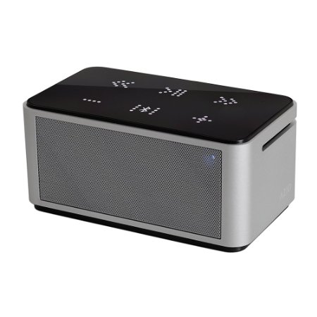 Azio OPAL Bluetooth Speaker with aptX aluminum unibody iOS Battery Indicator Built-in mic and Line-in
