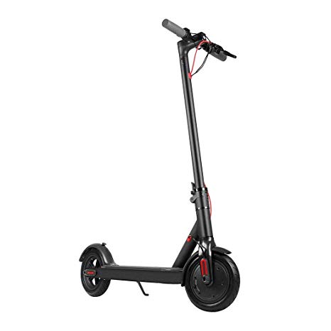 US Stock PEATAO Foldable Electric Scooter, Up to 12.4 MPH, Ultra-Lightweight Adult Electric Scooter