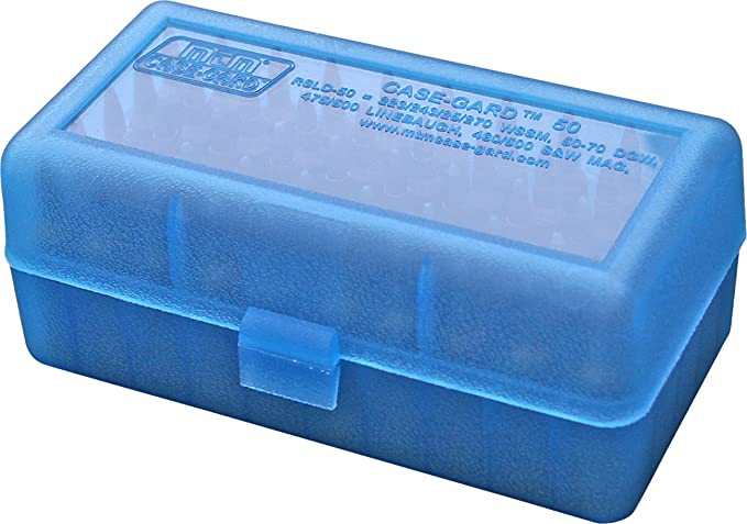 MTM 50 Round Flip-Top Rifle Ammo Box WSM, 45-70