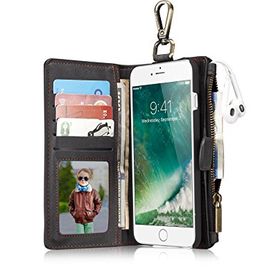 Leather wallet phone case iPhone 6/iPhone 6S/iPhone 6 Plus/iPhone 6S Plus/iPhone 7/iPhone 7 Plus