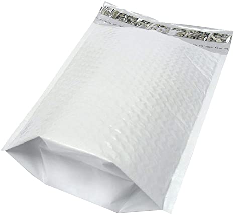ABC Pack of 10 Expandable Bubble Mailers 11 x 13 x 4 Gusseted Padded Envelopes 11x13x4. Large White Cushion Mailing Envelopes. Dual Peel and Seal. Zip Tear Strip. Shipping, Packaging. 10 Pack 28x33x10