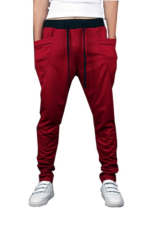 Mooncolour Men's New Arrival Casual Jogging Harem Pants