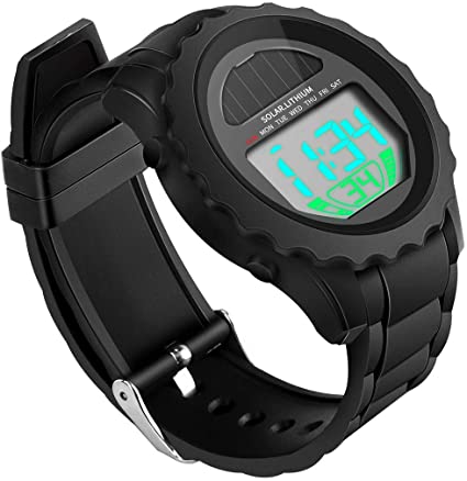 Digital Watch, BicycleStore Waterproof Kids Sports Watches Resin Wrist Watch LED Screen for Kids, Men, Women, Boys, Girls, Outdoor Indoor