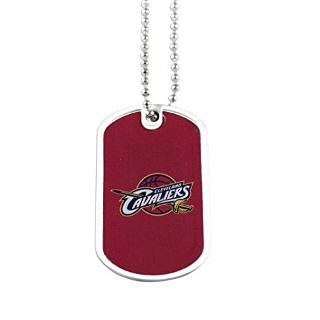 NBA Cleveland Cavaliers Dog Tag Necklace Charm Chain