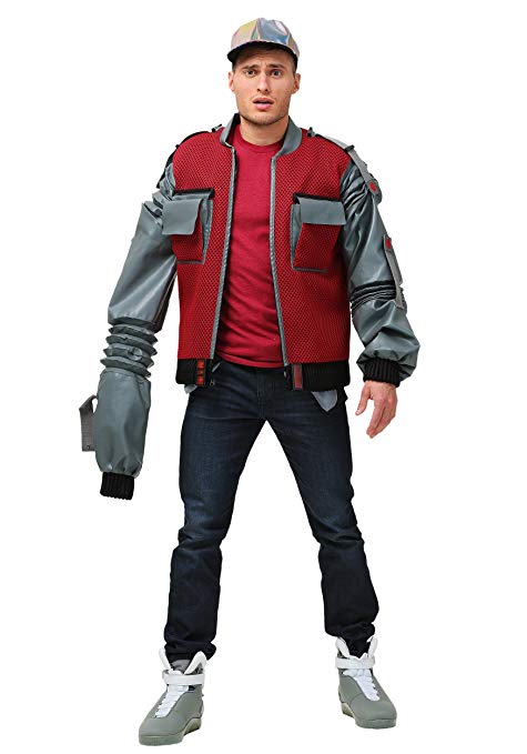 FunCostumes Authentic Marty McFly Jacket Costume