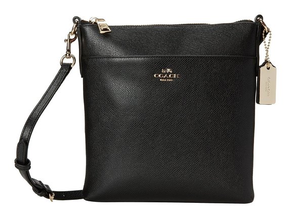Coach Women's Embossed Txt Leather North/South Swingpack
