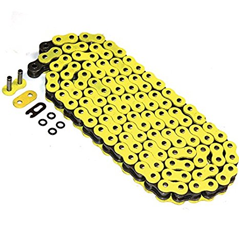 Caltric O-RING DRIVE CHAIN Fits SUZUKI RMZ250 RMZ 250 RM-Z250 2004-2006 2010-2013 YELLOW