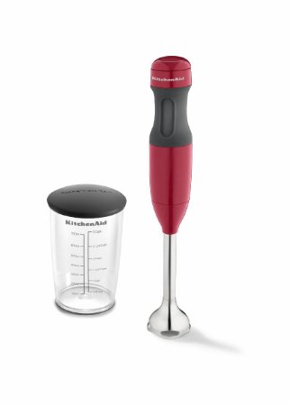 KitchenAid KHB1231 2-Speed Hand Blender  Empire Red Electric Mixer