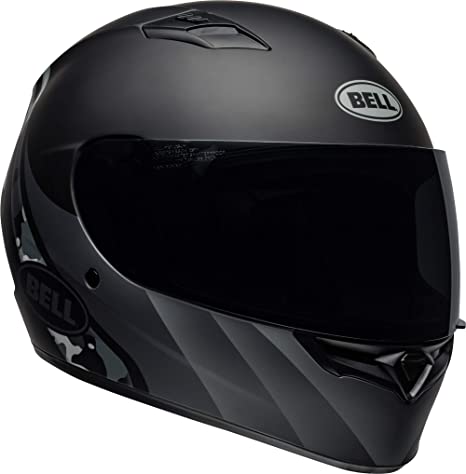 Bell Qualifier Full-Face Motorcycle Helmet (Integrity Matte Black/Titanium Camo, Medium)