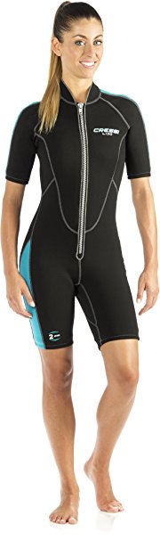 Cressi Lido Women's Premium Neoprene 2 mm Shorty Wetsuit