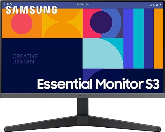 Samsung 24-inch Flat Screen IPS Monitor 4ms 100Hz Eye-Saver Mode with Freesync (LS24C330GANXZA)- [Canada Version]