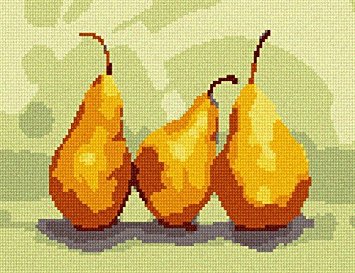 Pears Needlepoint Canvas