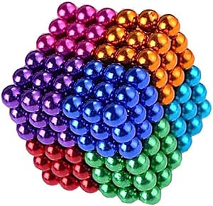 Upgraded Magnet Toys for Teenager Adults, [220] Sh-col Magnetic Balls Putty, Magnetic Beads Slime with Fidget Toy Stress Reliever Puddy for Christmas Birthday Gifts Stocking Stuffers H