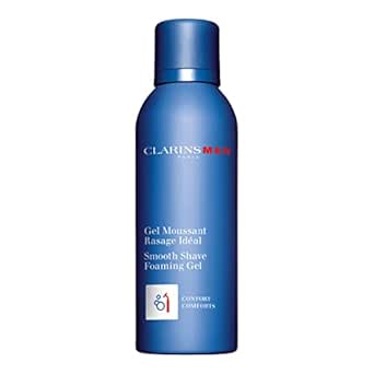 CLARINSMEN Smooth Shave Foaming Gel | Moisturizing Shave Gel for Men| Soothes and Softens| Energizes Skin| Conditions Beard Hair | Helps Protect Against Irritation and Razor Burn | 5.0 Ounces