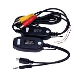 ATian 24g Wireless RCA Video Transmitter and Receiver for Module for Car GPS car Reverse Rear View backup Camera