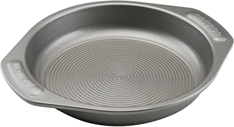 Circulon 51134 Total  Nonstick Baking Pan / Nonstick Cake Pan, Round - 9 Inch, Gray