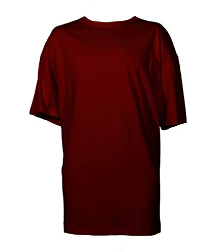 Big & Tall 4U Men's Basic Cotton Short Sleeve Crew Neck T-Shirt, Assorted Colors, Sizes Up to 9XL