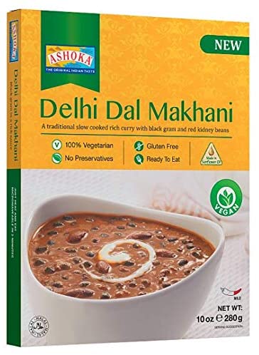 Ashoka Heat and Eat/Ready Meals- Dal Makhani- 280G (Pack of 5)