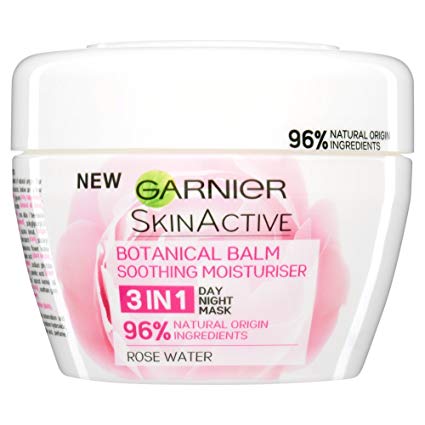 Garnier Natural 3 in 1 Soothing Rose Botanical Balm 140ml