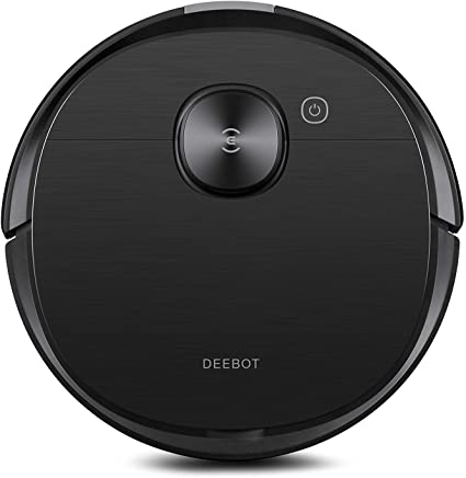 Ecovacs Deebot Ozmo T8 AIVI Robot Vacuum Cleaner & Mop with Smart Objection Recognition, Advanced Laser Mapping, Custom Clean Programming Options, High Efficiency Filter, 3  Hours of Runtime