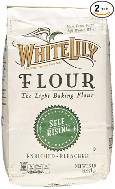 White Lily Self Rising Flour, 5-lb bags, 2-Pack