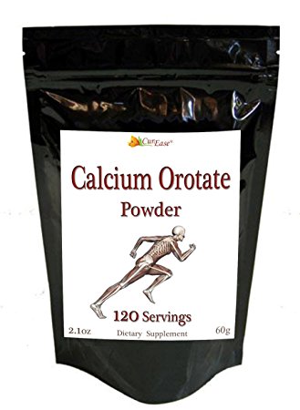 Pure Calcium Orotate Powder 500mg 120 Servings