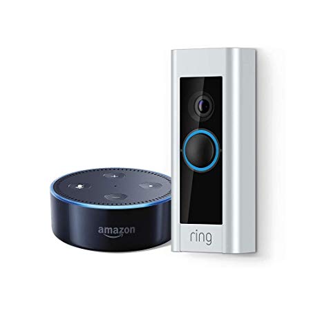 Ring Video Doorbell Pro   Echo Dot  (2nd Generation) - Black