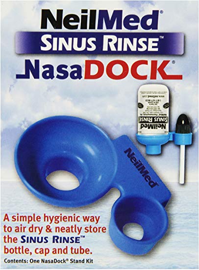 NeilMEd Sinus Rinse Dry Dock Stand, Assorted Colors, 1 Count