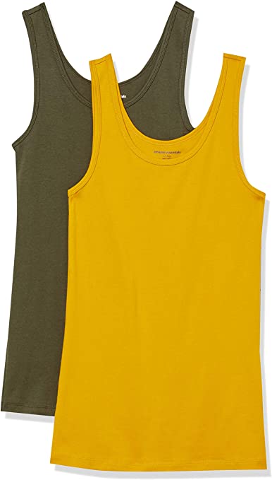 Amazon Essentials Women's 2-Pack Slim-Fit Tank