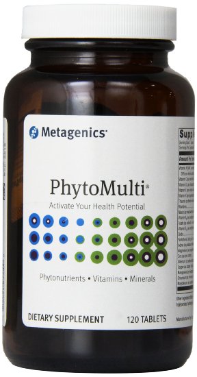 Metagenics Phytomulti Without Iron Tablets, 120 Count