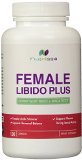 FEMALE LIBIDO PLUS - 120 Capsules - Horny Goat Weed  Maca Root - Herbal Complex For Women that Helps Increase Sex Drive and Pleasure from Sexual Activity - Natural Aphrodisiac and Libido Enhancer