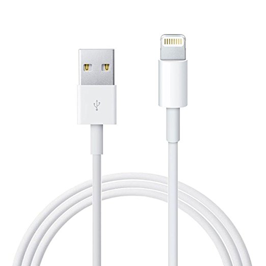 Charger, 8 pin USB Charging Cord 6ft Lightning to USB Cables for iPhone 7/7 Plus/6/6 Plus/6S/6S Plus,SE/5S/5,iPad,iPod Nano 7 (6ft/2m White)