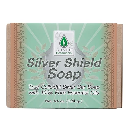 Silver Shield Soap - 100% Natural Silver Soap