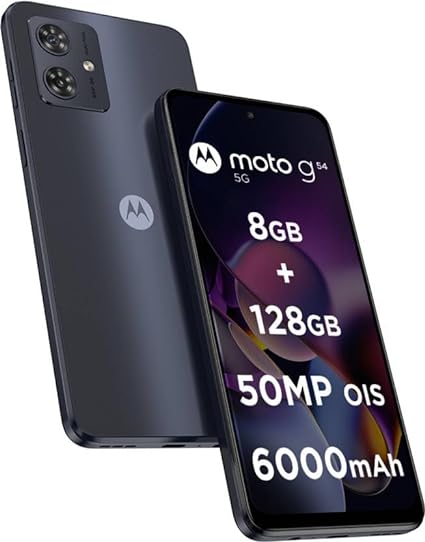 Motorola G54 5G (Midnight Blue, 8GB RAM, 128GB Storage)