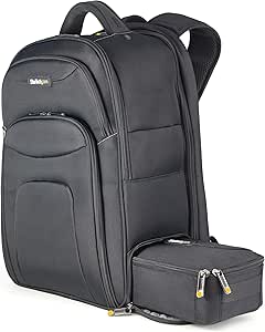 StarTech.com 17.3" Laptop Backpack with Removable Accessory Organizer Case - Business Travel Backpack - Ergonomic Commuter Computer Bag - Durable Ballistic Nylon - NoteBook/Tablet Pockets (NTBKBAG173)