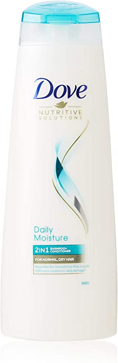 Dove Daily Moisture 2-In-1 Shampoo, 250ml