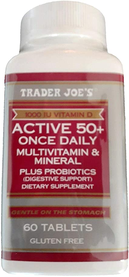Trader Joe's Active 50  Once Daily Multivitamin & Mineral