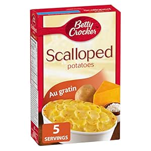 Betty Crocker, Scalloped Potato Au Gratin, 141g/5oz, Imported from Canada}