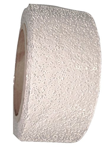 ifloortape White Reflective Foil Pavement Marking Tape Conforms to Asphalt Concrete Surface 2 Inch x 30 Foot Roll